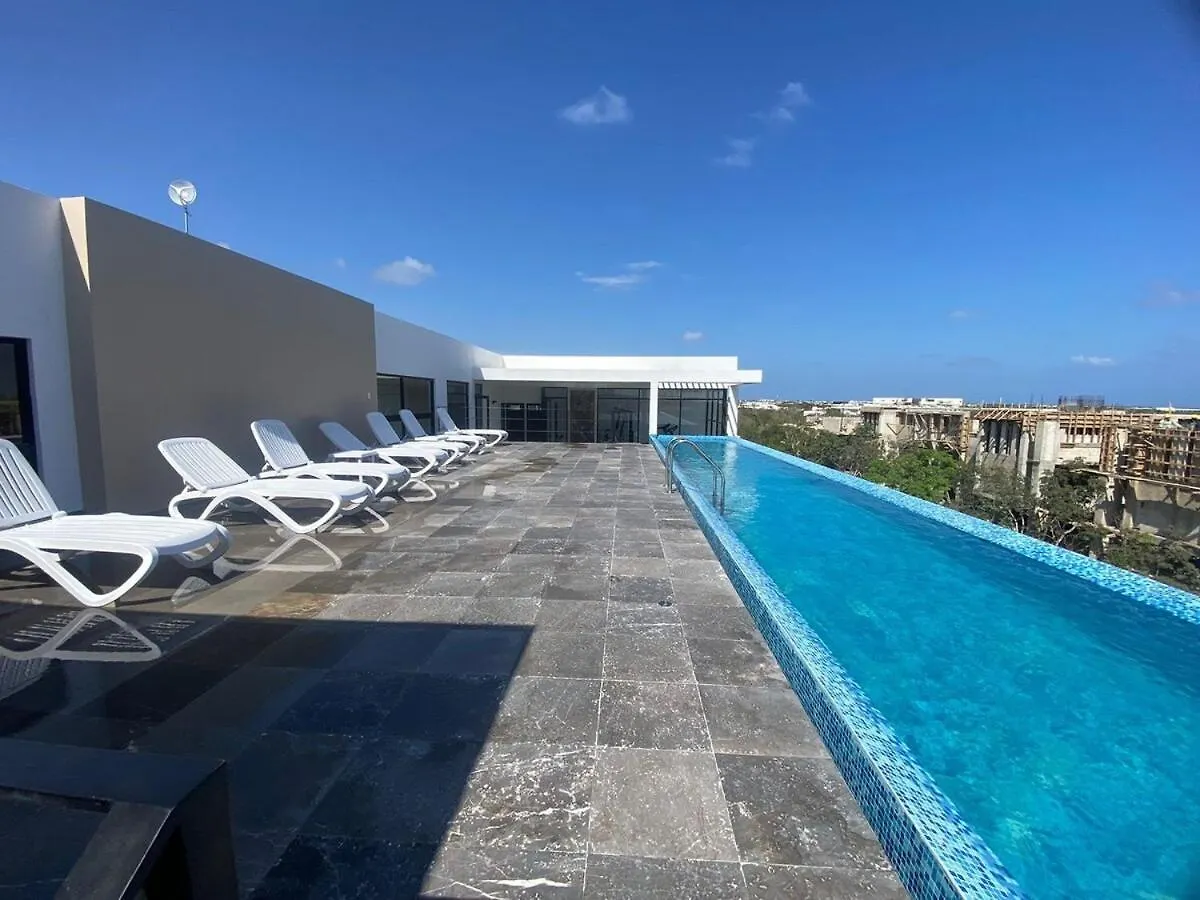 דירה Infinity Pool Rooftop Wifi טולום מקסיקו